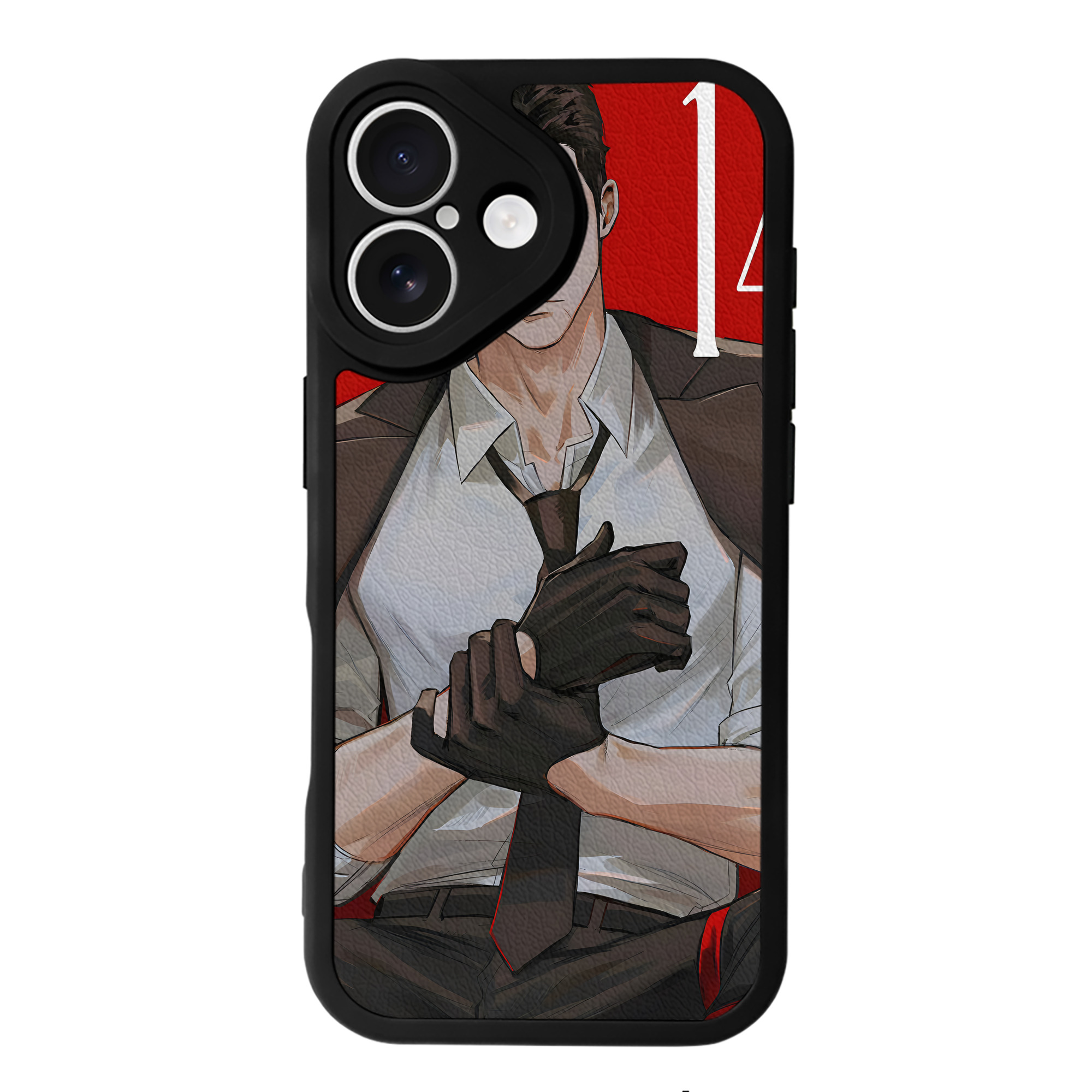 （画像用） SLAM DUNK／スラムダンク 【iPhone 16シリーズ対応】シリコンスマホケース（レザー調） 材質：シリコン